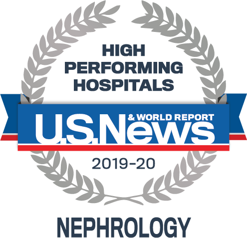 US News Award - nephrology